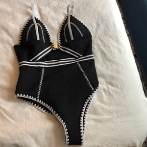 Black One Piece Swimsuit